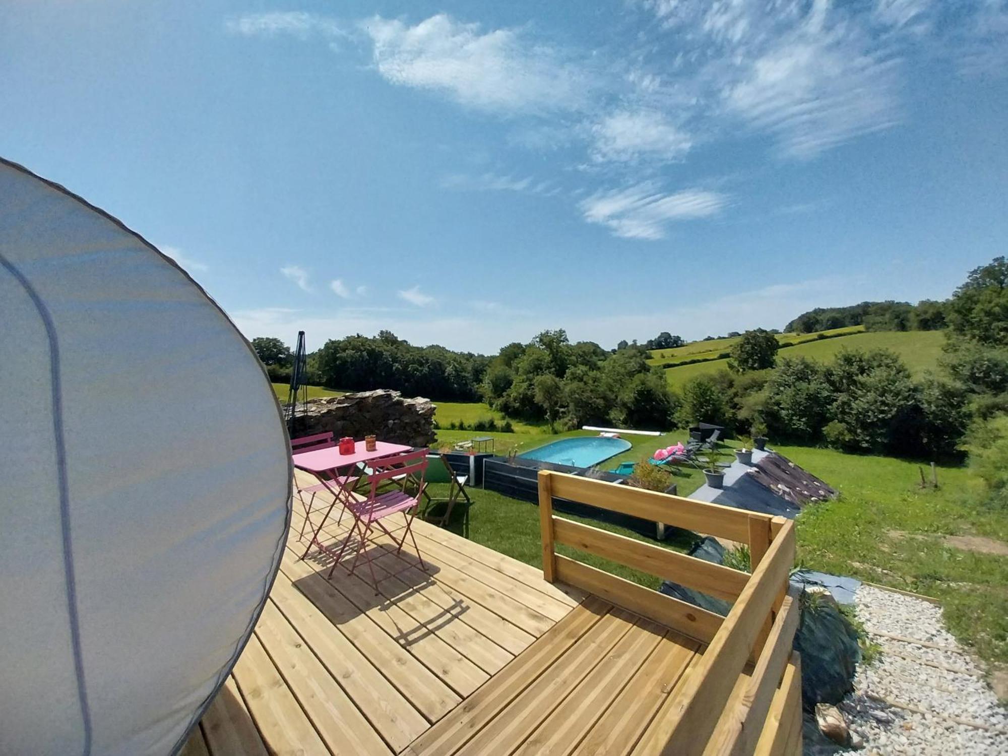 Hotel La Bubble à La Salvetat-Peyrales Extérieur photo
