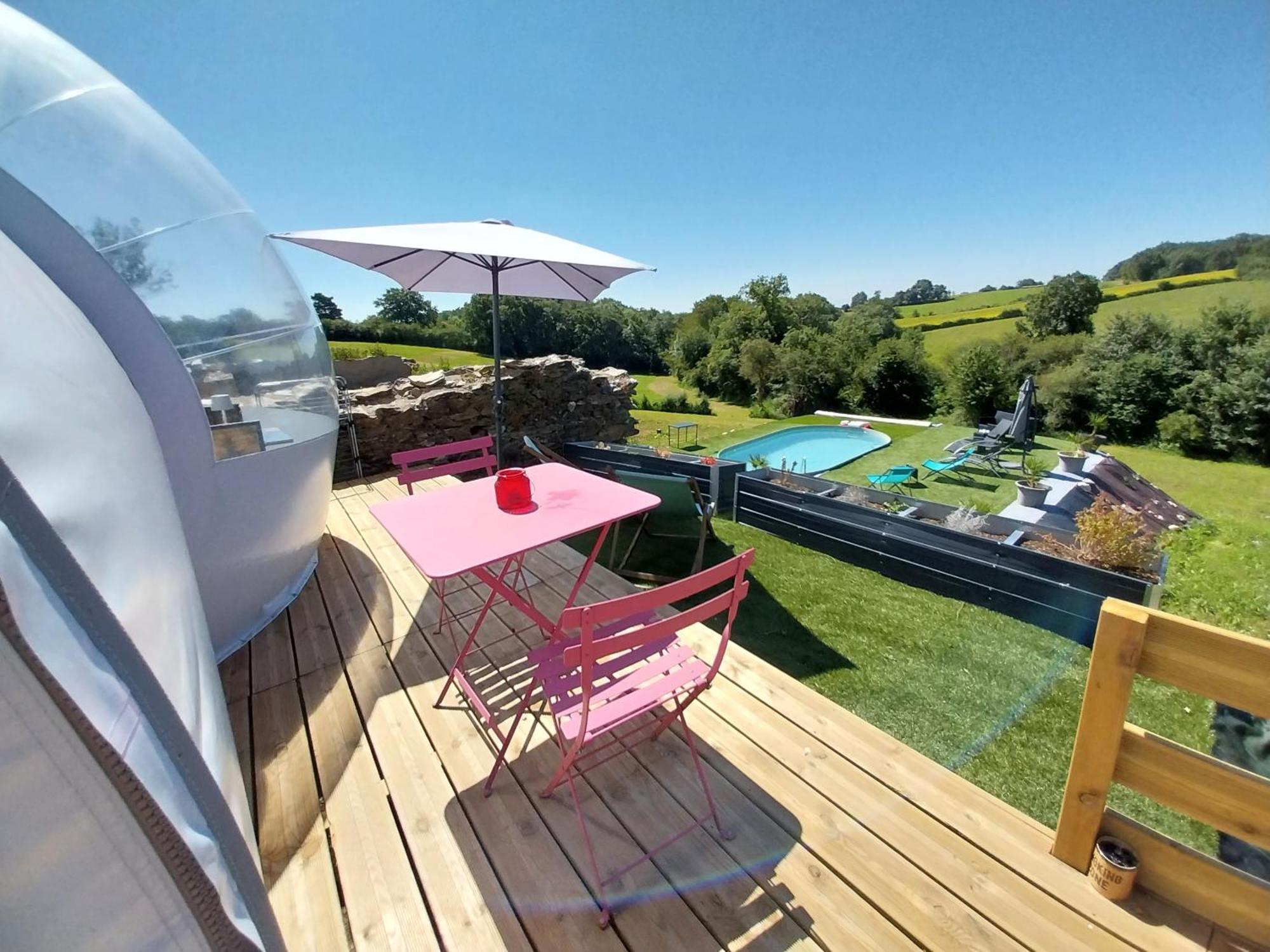 Hotel La Bubble à La Salvetat-Peyrales Extérieur photo